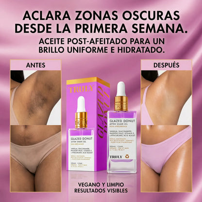 Aceite TRULY Piel Suave Post + CAJA